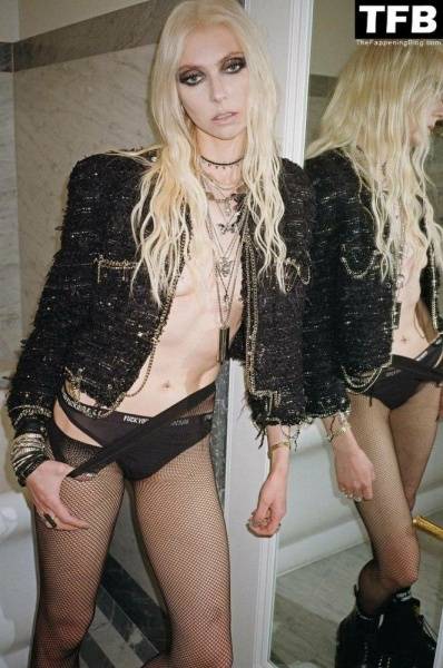 Taylor Momsen Nude & Sexy 13 R13 Lingerie Campaign on fanspics.com