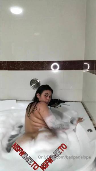 Bad Penelope bathtub show onlyfans porn videos on fanspics.com
