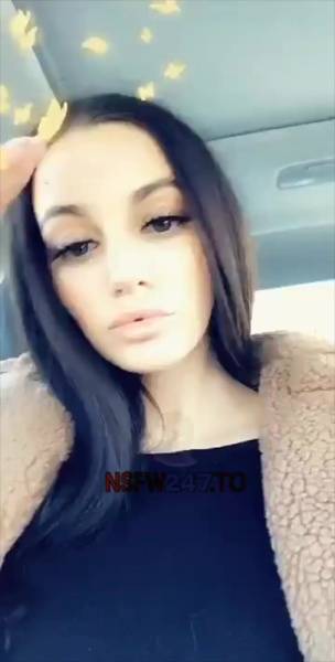 Kathleen Eggleton boobs flashing in car snapchat premium xxx porn videos on fanspics.com