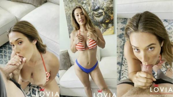 Eva Lovia Deepthroat Blowjob Video  on fanspics.com