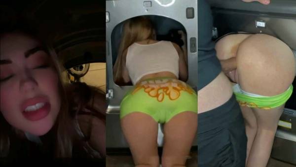 Olivia Mae Stuck In Washing Machine Sex Video  on fanspics.com