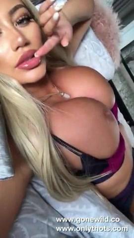 Sophie dalzell playing w/ herself in lingerie instagram thot w/ 350k & followers onlyfans leak xxx premium porn videos on fanspics.com