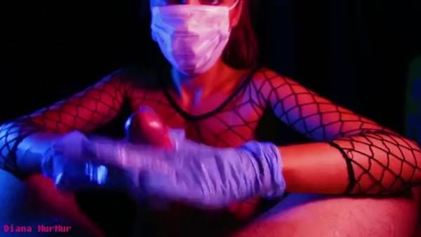 Slutty nurse stroking dick in gloves xxx free porn videos on fanspics.com