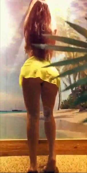 Lana Rhoades mini skirt tease snapchat premium free xxx porno video on fanspics.com