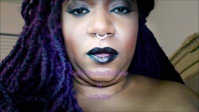 Josie4yourpleasure gothic giantess vore tease HD manyvids BBW mouth fetish XXX porn videos on fanspics.com