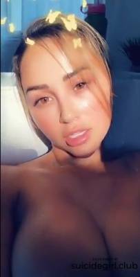Ana cheri taking a bath private snapchat leak xxx premium porn videos on fanspics.com