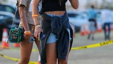 Chantel Jeffries is Seen at the Coachella Valley Music and Arts Festival in Indio on fanspics.com