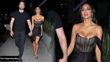 Nicole Scherzinger & Thom Evans Step Out on Sunset Boulevard on fanspics.com