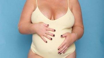 Lauren Goodger Displays Her Baby Bump in Bodysuits on fanspics.com