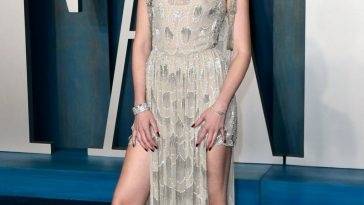 Renate Reinsve Looks Hot in a See-Through Dress at the 2022 Vanity Fair Oscar Party (1 Photo) on fanspics.com