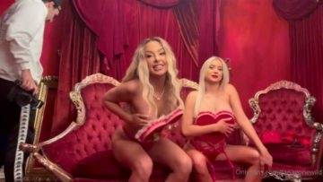 Tana Mongeau Topless Valentines Day Photoshoot Video Leaked on fanspics.com