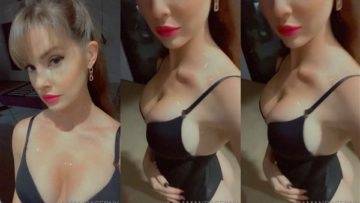 Amanda Cerny Nude Teasing On Romantic Song Video Leaked on fanspics.com