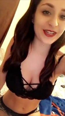 Ashley Black pussy masturbating in front of mirror xxx porn videos on fanspics.com