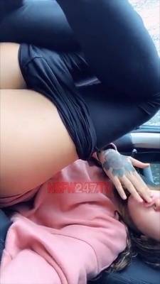 Madeleine Ivyy pussy fingering in car snapchat premium xxx porn videos on fanspics.com