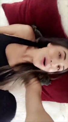 Rainey James black vib quiet orgasm snapchat premium xxx porn videos on fanspics.com