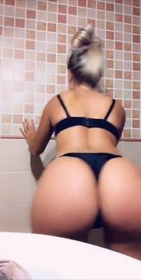 Paola Skye black bikini snapchat premium xxx porn videos on fanspics.com