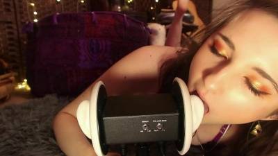 AftynRose ASMR - Seductive Ear Licking in my undies on fanspics.com