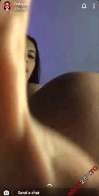 Dahyn pussy & ass fingering at the same time snapchat premium xxx porn videos on fanspics.com