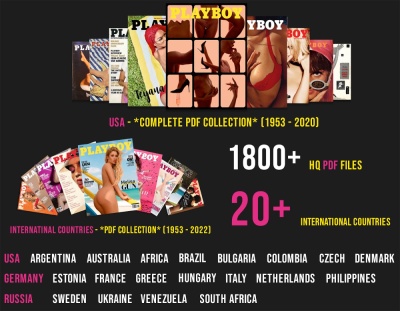 For The First Time Ever, Download The Complete Playboy Magazine Digital Collection (1953 2013 2022) on fanspics.com