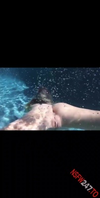 Heidi Grey swimming pool tease snapchat premium xxx porn videos on fanspics.com