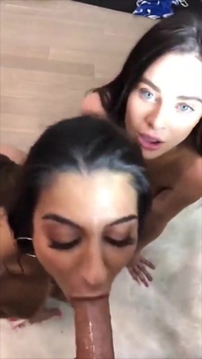 Lana Rhoades & Lena The Plug dildo blowjob snapchat premium xxx porn videos on fanspics.com