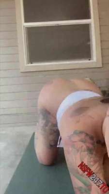 Ana Lorde naked yoga snapchat premium porn videos on fanspics.com