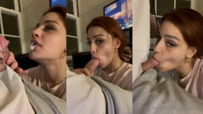 Hannah Jo Blowjob While Gaming Porn Video Leaked on fanspics.com