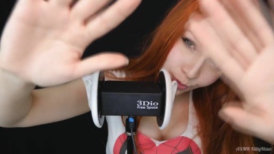 KittyKlaw ASMR - Patreon ASMR - Mary Jane - Ear LICKING - Mouth Sound on fanspics.com