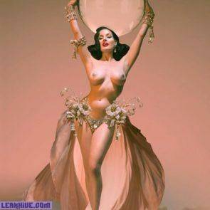 Sexy Burlesque Goddess Dita Von Teese Nude – Topless & Sexy Pics on fanspics.com