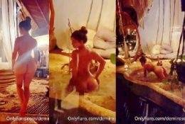 Demi Rose Mawby Naked Walking and Bathing Video Leaked on fanspics.com