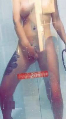 Luna Raise shower tease snapchat premium xxx porn videos on fanspics.com