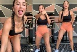 Ana Cheri OnlyFans Workout Lewd Video on fanspics.com