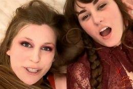 Xev Bellringer OnlyFans Lesbian Love Video on fanspics.com