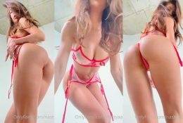 Nastya Anastasia See Through Lingerie Tease Video  on fanspics.com