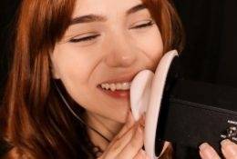 Maimy ASMR Kissing Your Face & Ears Patreon Video on fanspics.com