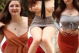 AftynRose ASMR Sexy Try On Haul Outdoor Video  on fanspics.com