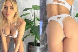 Lauren Dascalo NSFW White Lingerie Tease Video  on fanspics.com