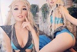 Belle Delphine Sexy Khaleesi Snapchat Photos and Video Leak on fanspics.com