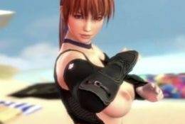 Kasumi’s Beach Encounter on fanspics.com