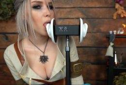 ASMR MOOD Patreon Ciri Cosplay Witcher Video on fanspics.com