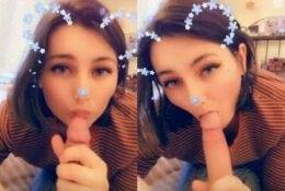 Young Girl Sucks Big Dick on Snapchat on fanspics.com