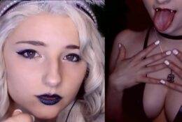 AftynRose ASMR Devil And Angel Roleplay Game Patreon Video on fanspics.com