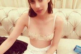 Emma Roberts in Lingerie on fanspics.com