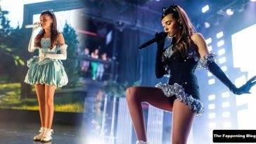 Madison Beer Shows Off Her Sexy Legs in a Tiny Dress at The Life Support Tour in New York - New York - Madison on fanspics.com