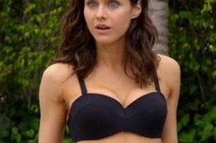 Alexandra Daddario In A Bikini For "Why Women Kill" on fanspics.com