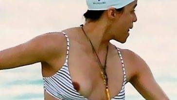 Michelle Rodriguez Nip Slip — Lesbian Actress Is Sexy ! on fanspics.com