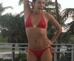 Eva Longoria Bikini Pool Pics In Miami on fanspics.com