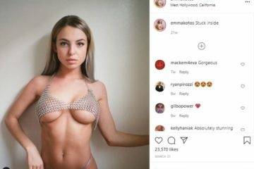 Emma Kotos Nude Onlyfans Video New  on fanspics.com