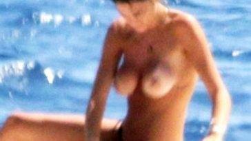 Francesca Sofia Novello Nude Tits on the Yacht on fanspics.com