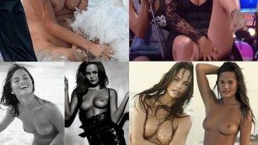 Chrissy Teigen Nude & Sexy Collection (87 Photos + Videos) on fanspics.com